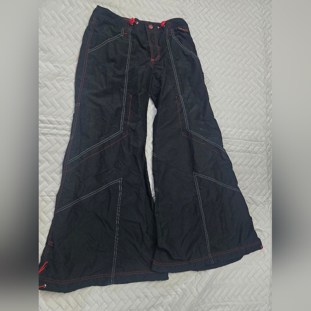 KIK Girl Wear 90s Y2K Raver Pants - Picture 2 of 13